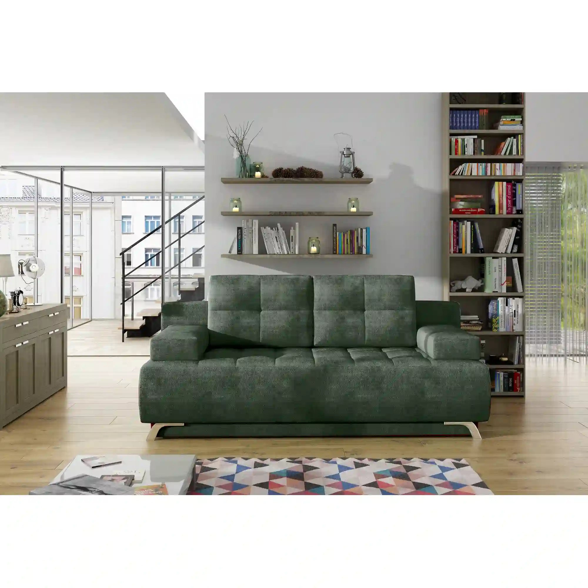 Canapea extensibila PORTO SANTORINI OCN-27404, galben