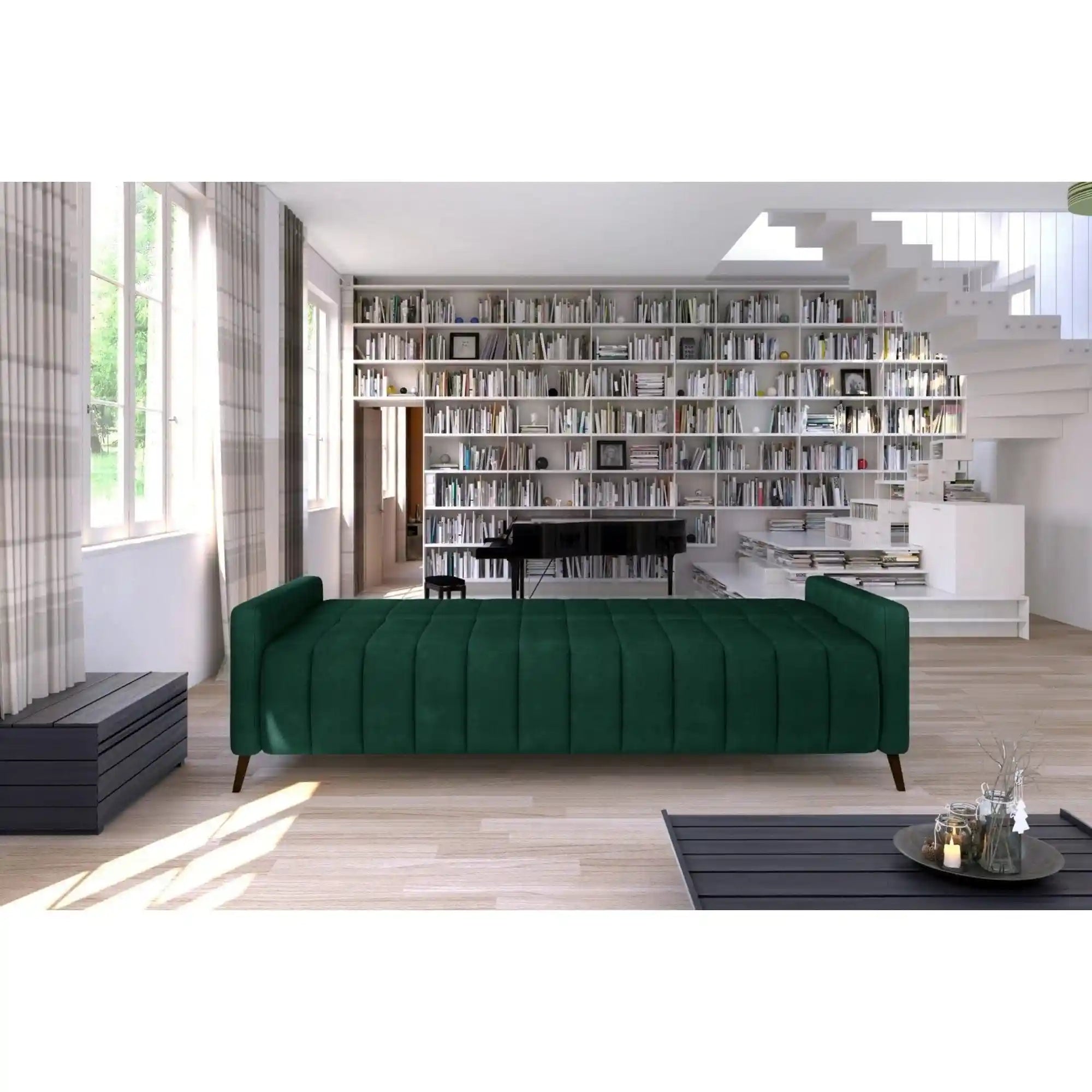 Canapea extensibila PORTO SANTORINI OCN-27407, gri