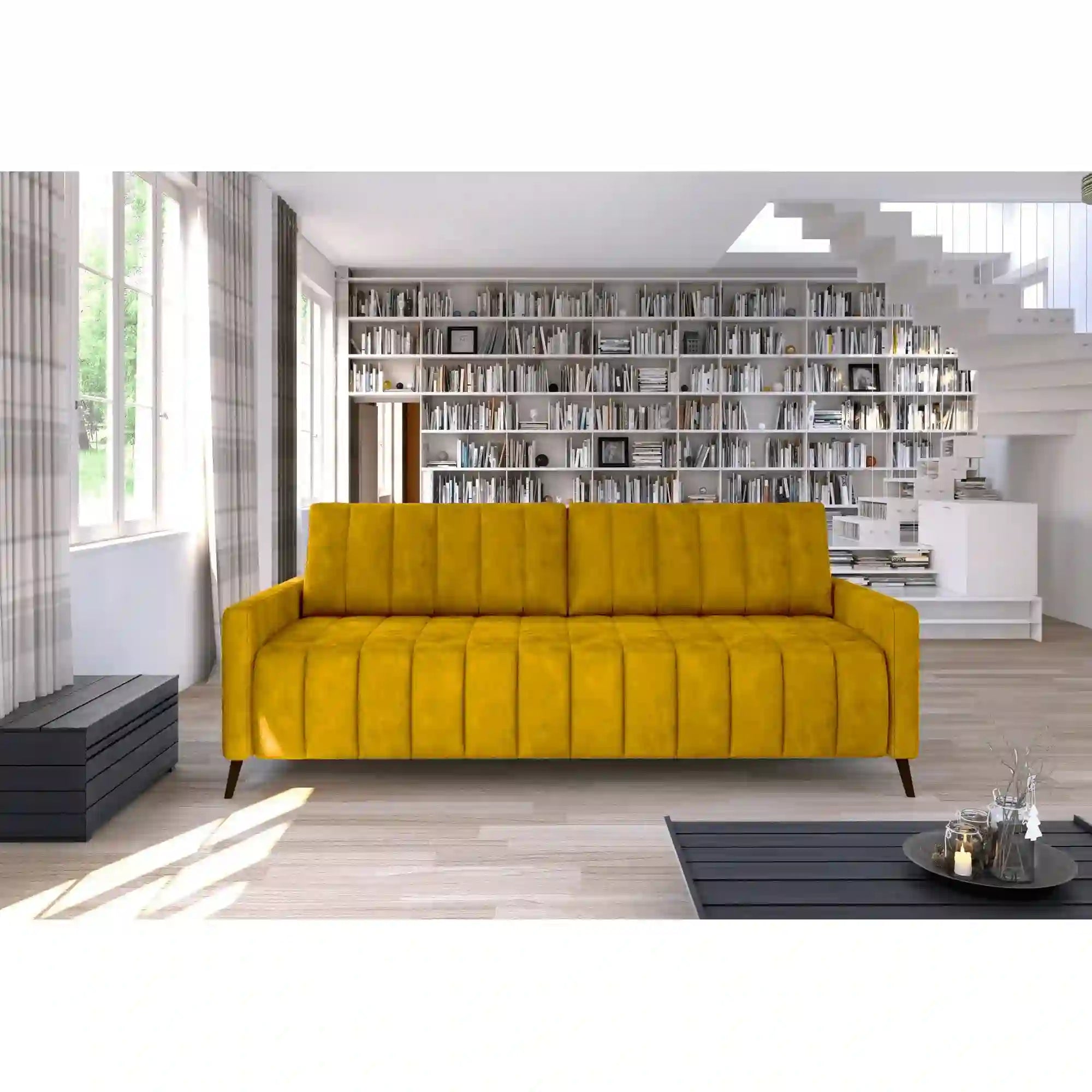 Canapea extensibila PORTO SANTORINI OCN-27408, crem