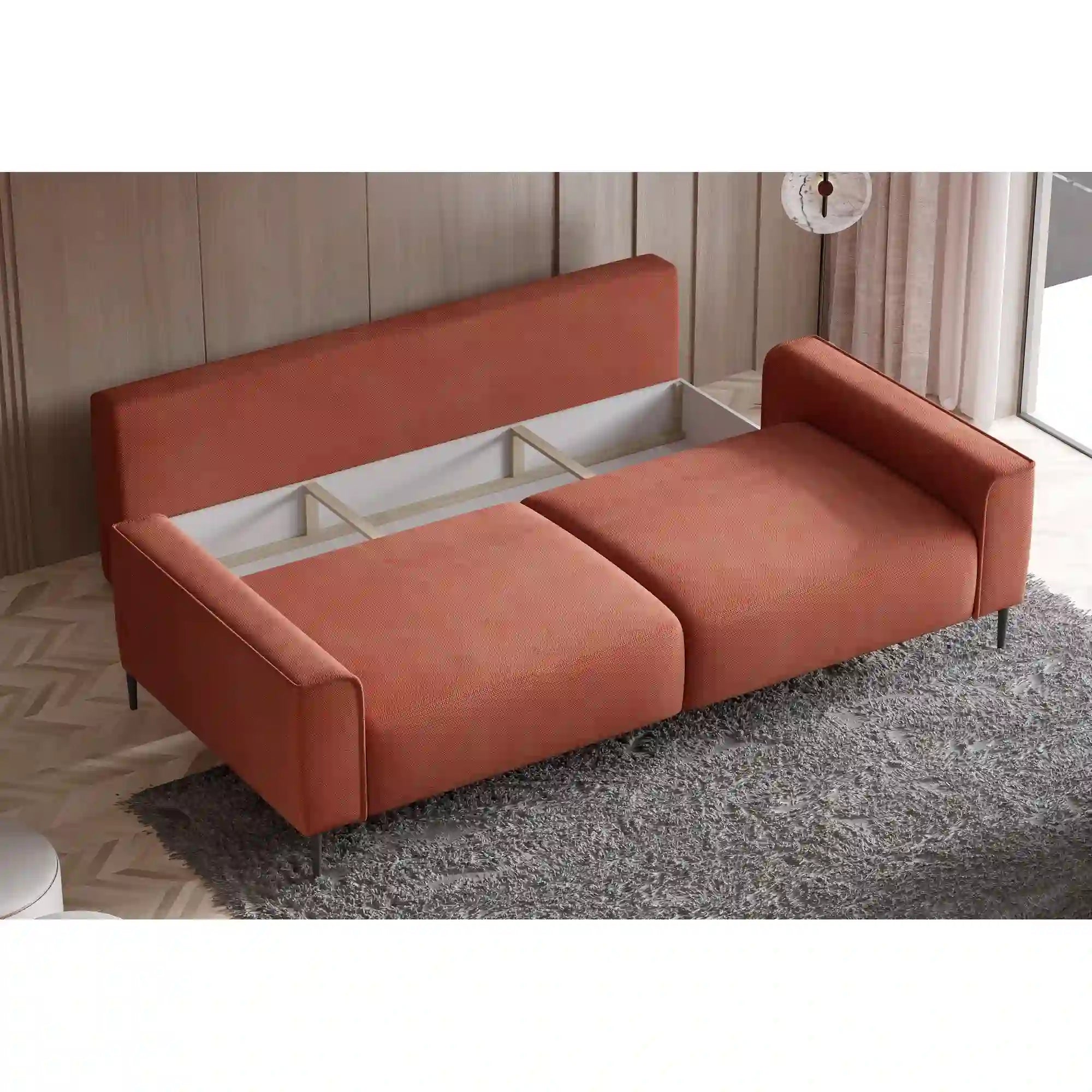 Canapea extensibila PORTO SANTORINI OCN-27409, bej