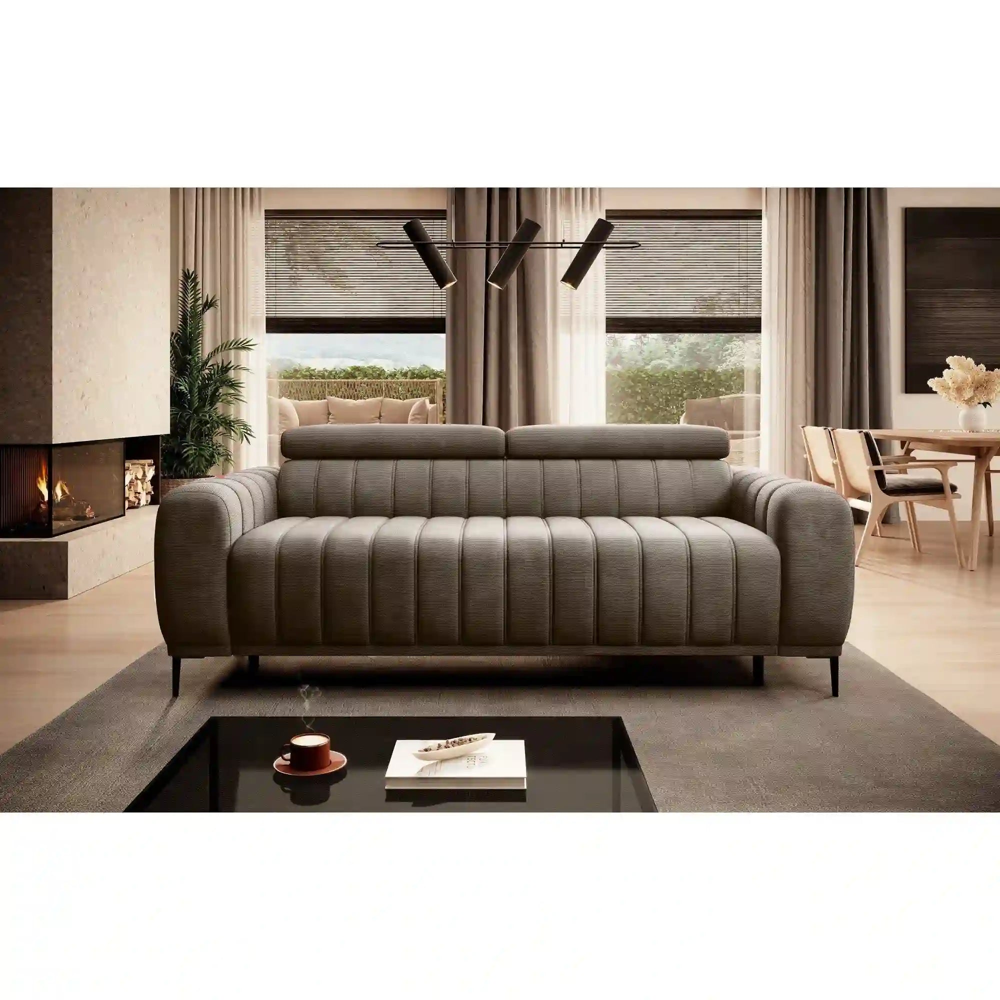 Canapea extensibila PORTO SANTORINI OCN-27410, turcoaz