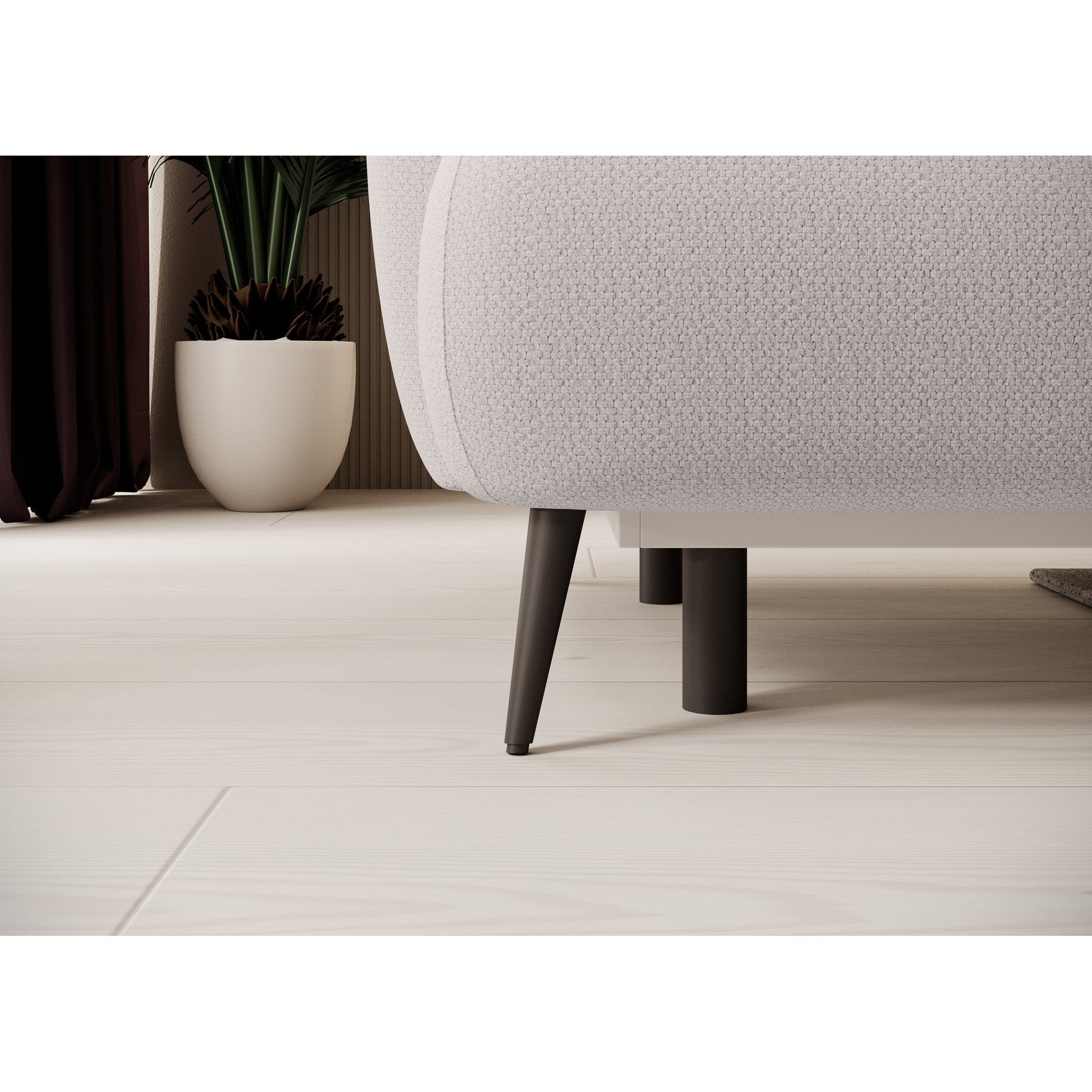 Canapea extensibila CANDY, personalizabil materiale Gama Premium, lada depozitare, 228x98x87 cm