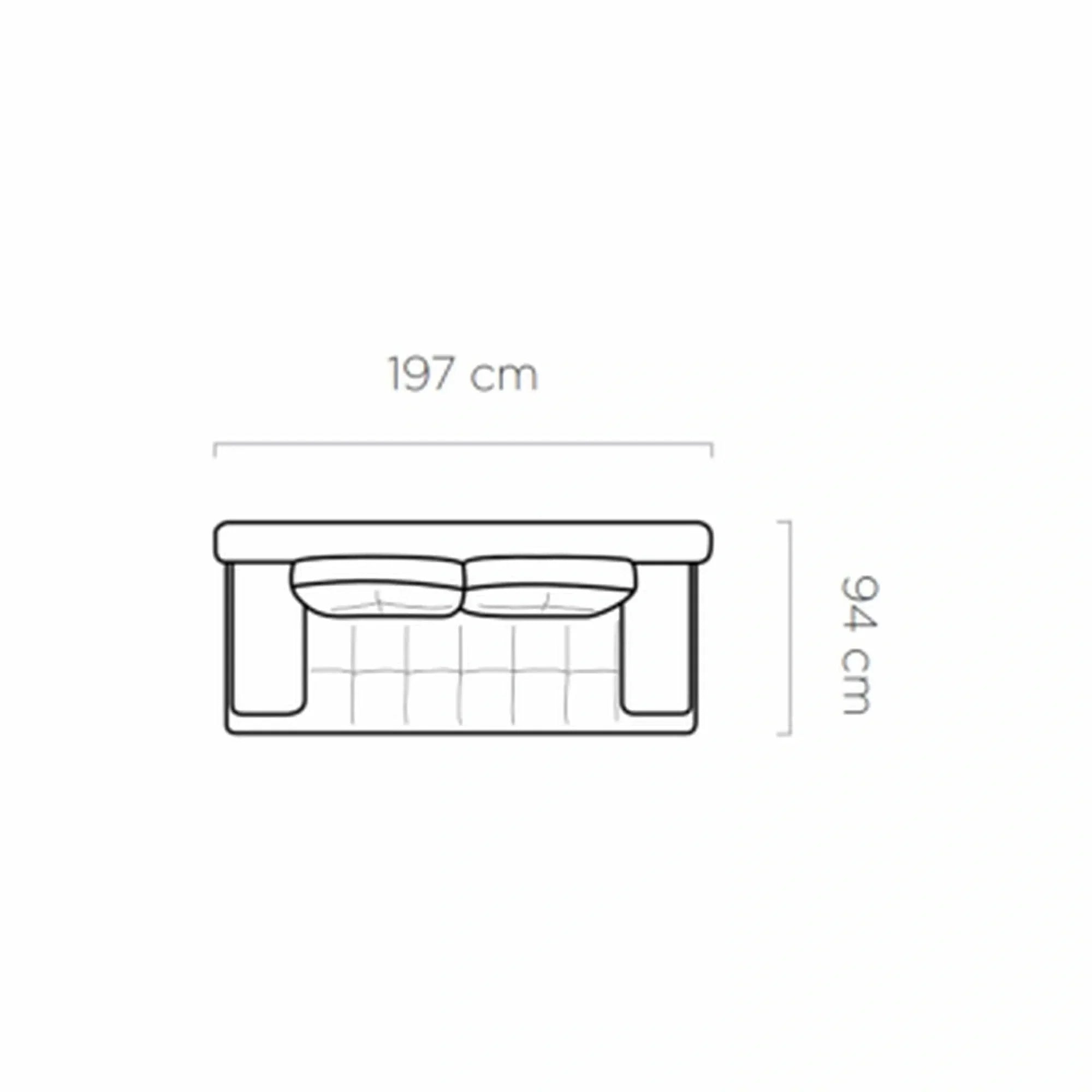 Canapea extensibila PORTO SANTORINI OCN-27436, visiniu