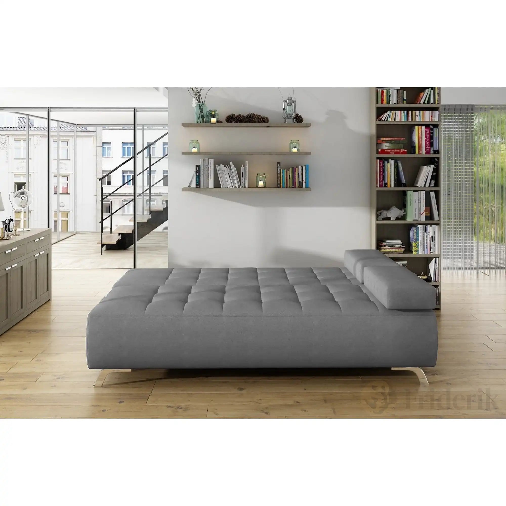 Canapea extensibila PORTO SANTORINI OCN-27450, gri