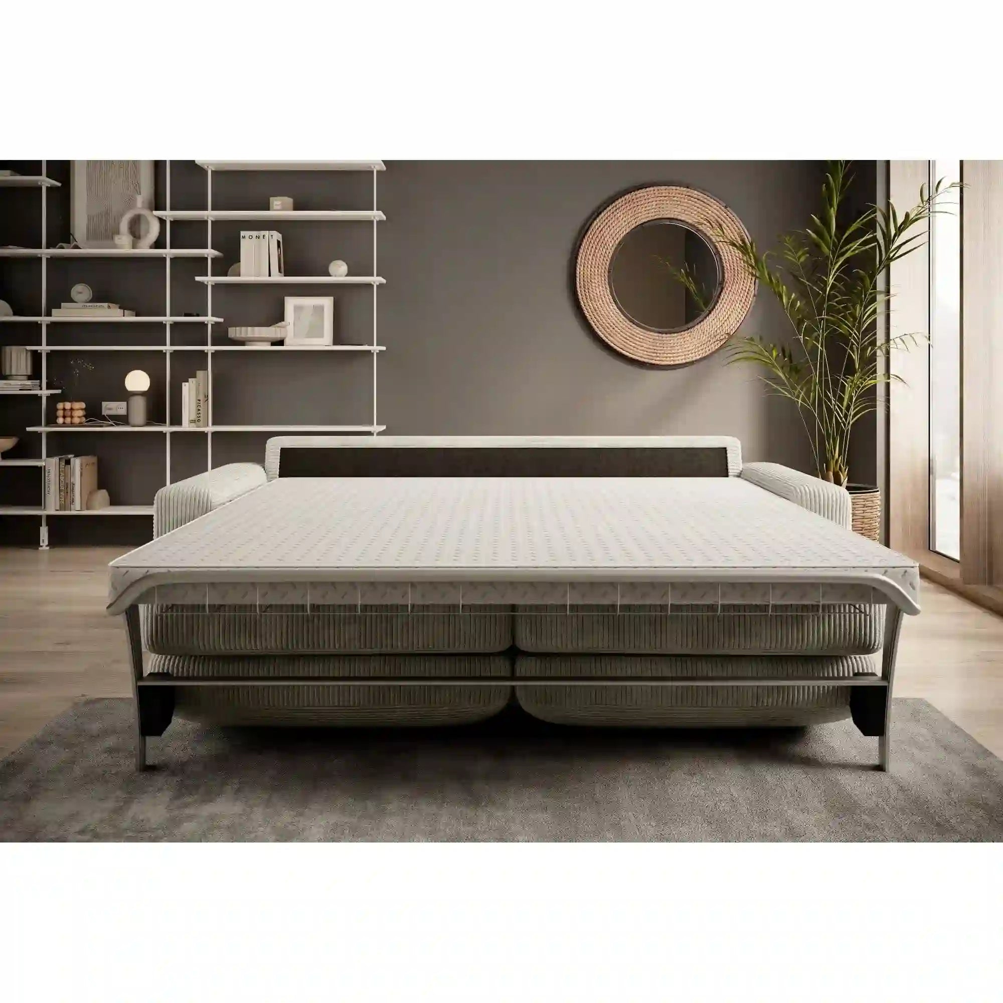 Canapea extensibila PORTO SANTORINI OCN-28040, bej