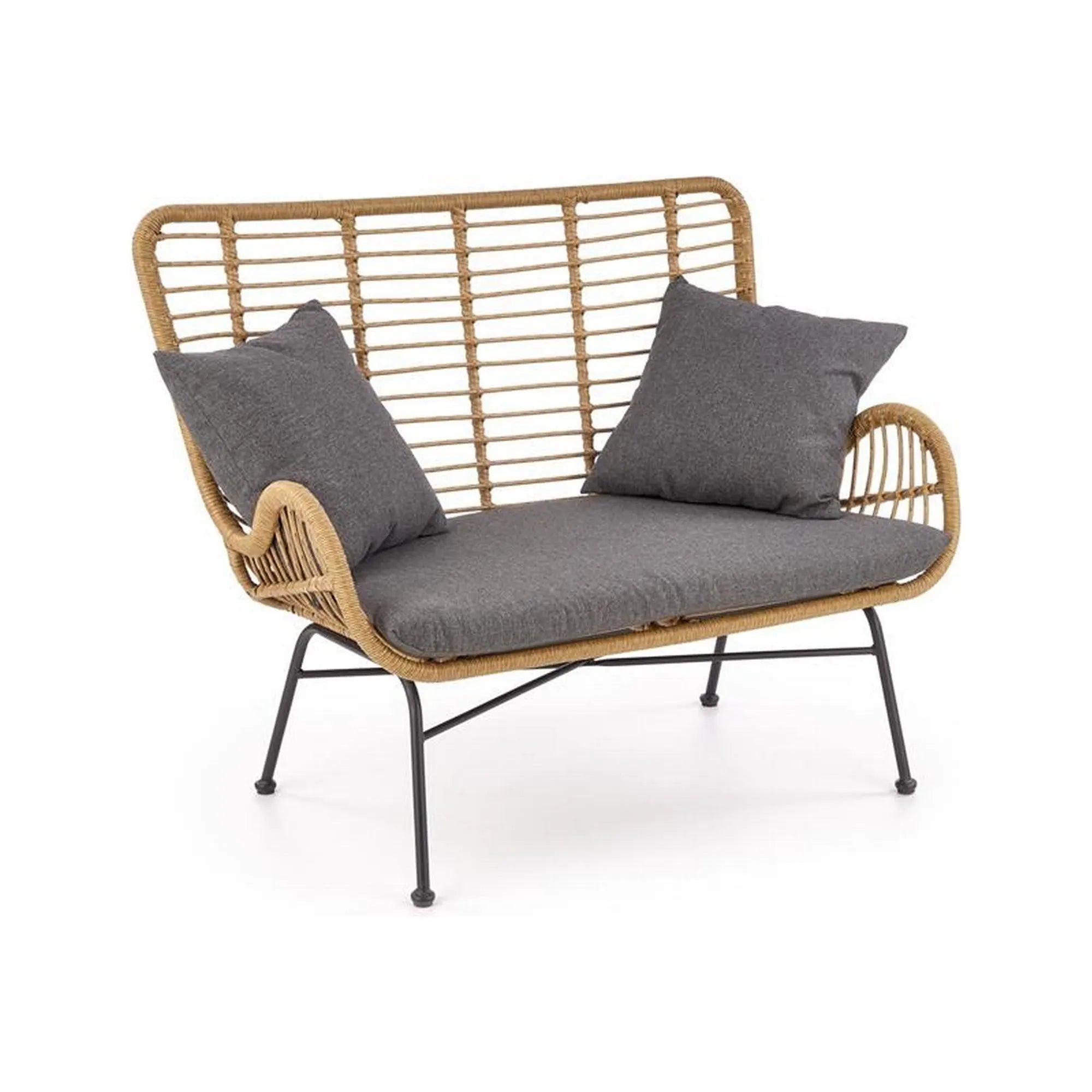 Canapea gradina HOUSTON OCN-38188, stejar/gri