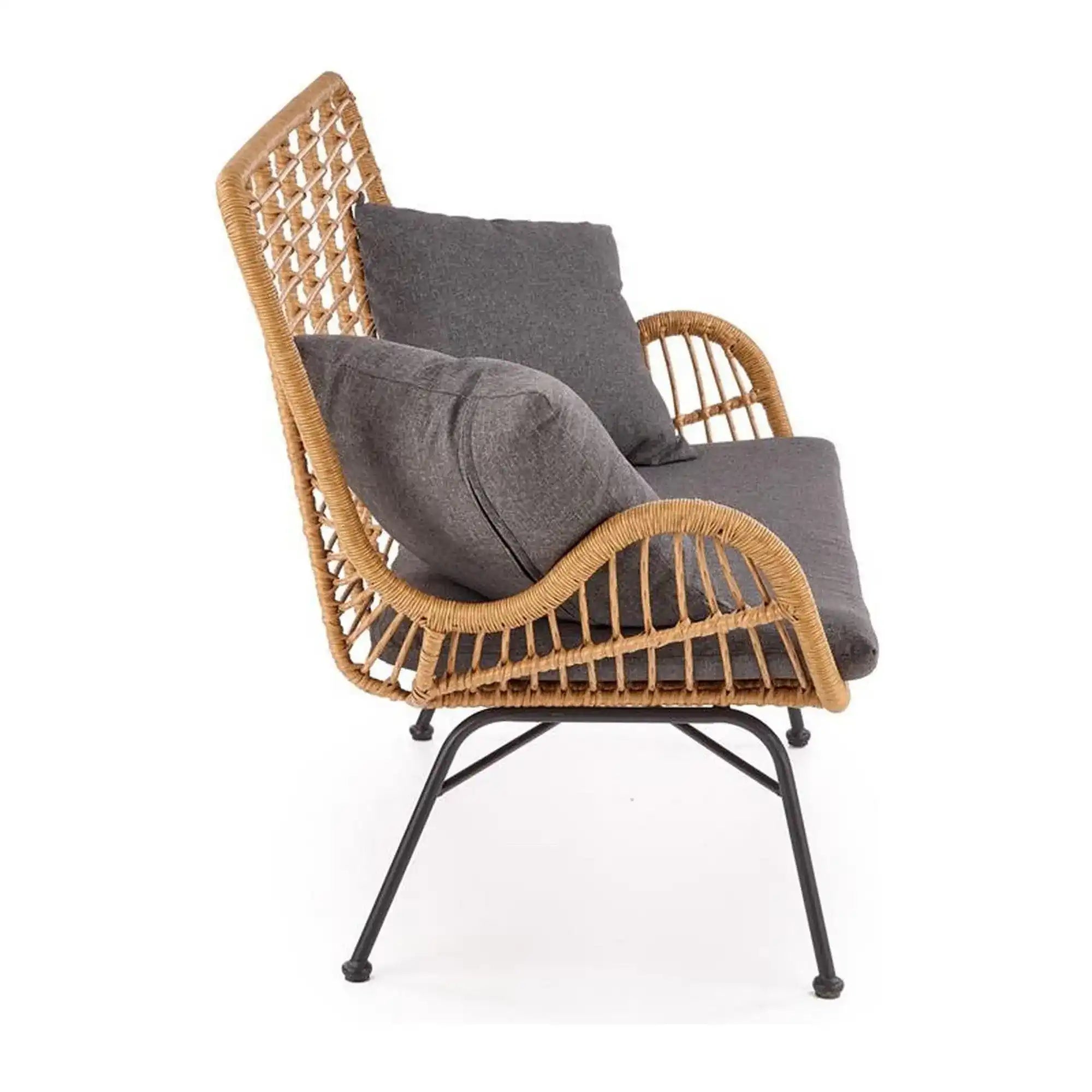 Canapea gradina HOUSTON OCN-38188, stejar/gri