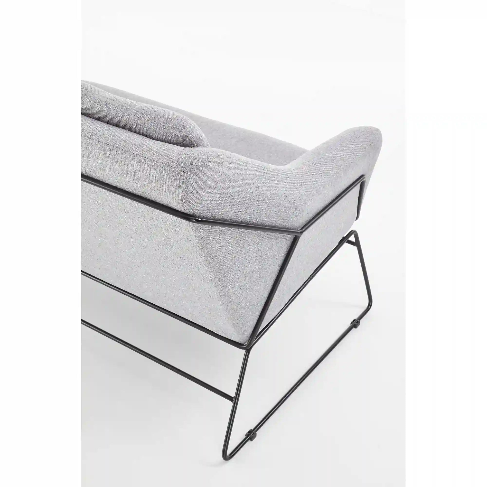 Canapea HOUSTON OCN-38174, gri deschis/negru