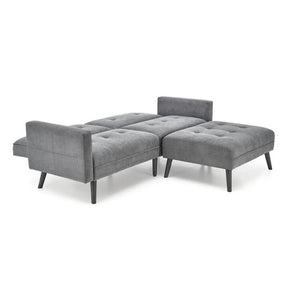 Canapea HOUSTON OCN-38176, gri/negru