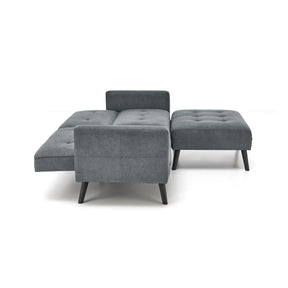 Canapea HOUSTON OCN-38176, gri/negru
