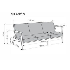 Canapea HOUSTON OCN-38187, bej