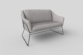 Canapea living 2 locuri Soft XL, 77x125x83 cm