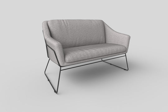 Canapea living 2 locuri Soft XL, 77x125x83 cm
