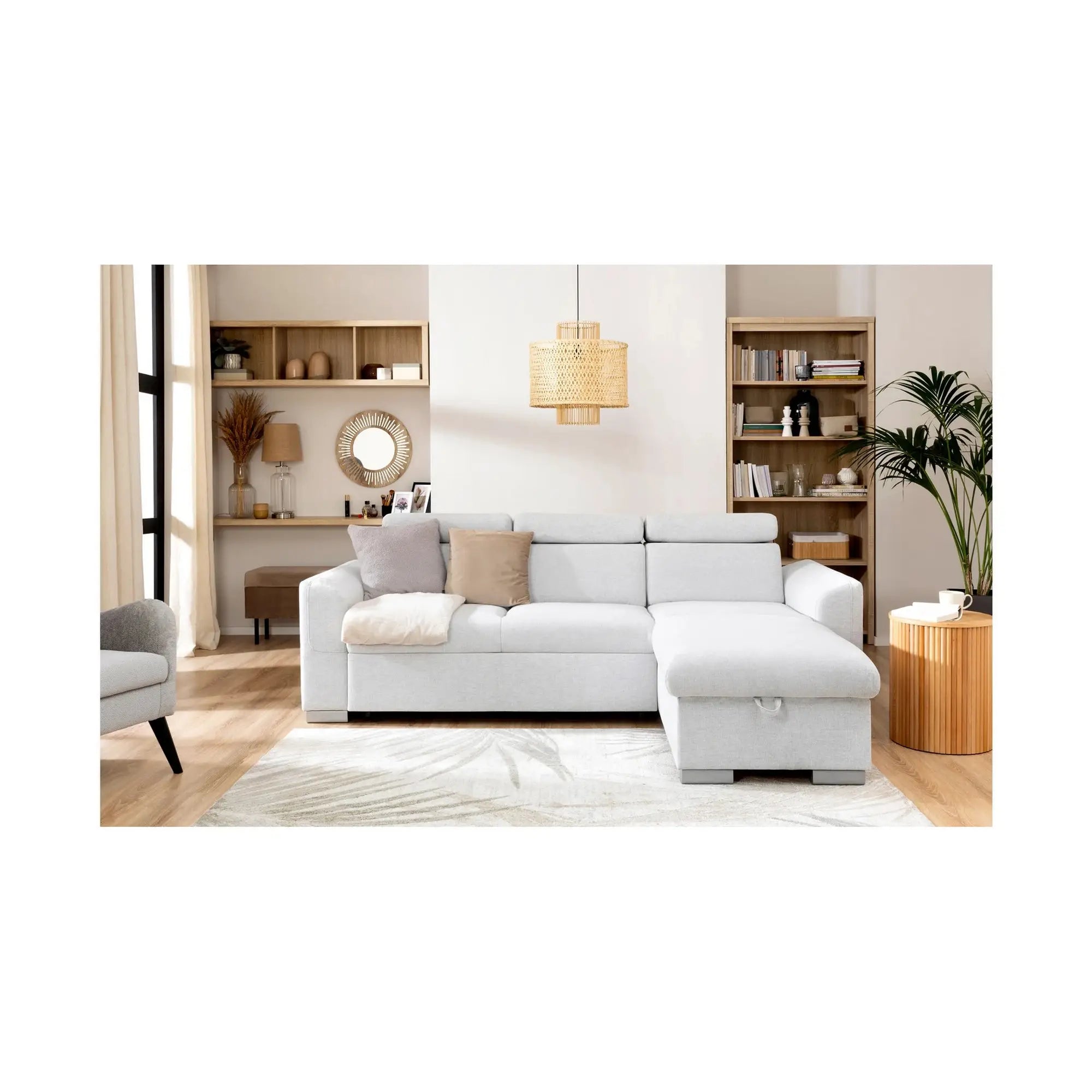 Coltar BERGEN OCN-29764, gri deschis