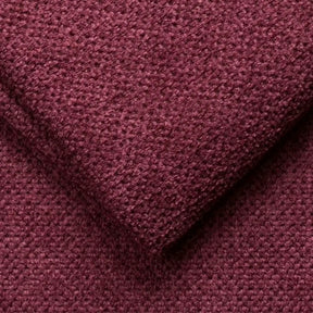 Coltar COLOMBO L, stofă catifelata, rosu bordo - Crown 06, 296×227×103 cm