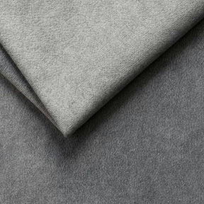 Coltar extensibil 160×200 VANILLA CORNER, stofă catifelata, gri - Salvador 14, 303×173×87 cm