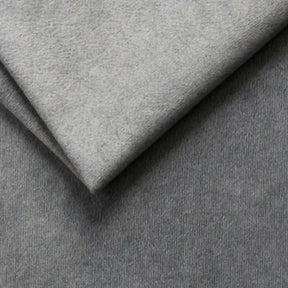 Coltar extensibil 160×200 VANILLA CORNER, stofă catifelata, gri - Salvador 14, 303×173×87 cm