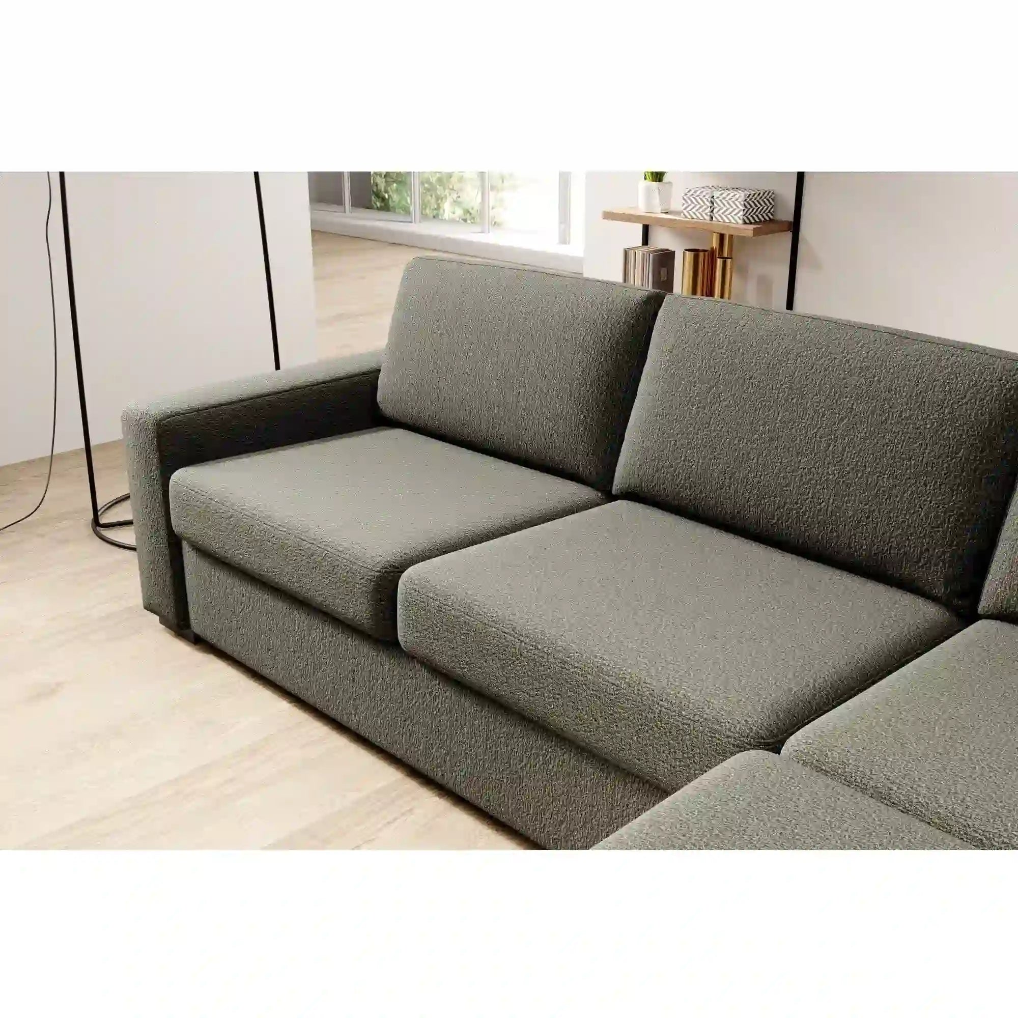 Coltar extensibil PORTO SANTORINI OCN-27304, gri