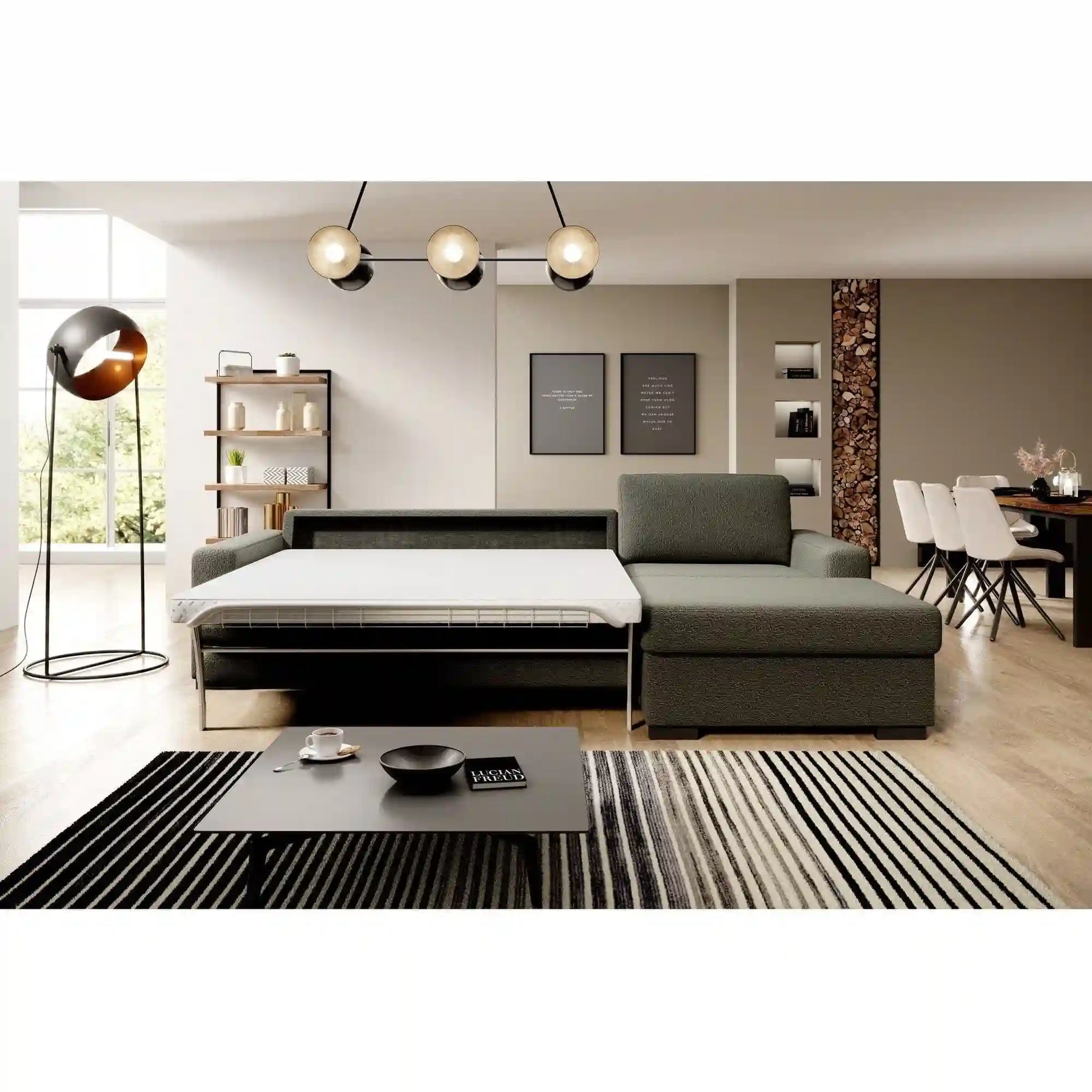 Coltar extensibil PORTO SANTORINI OCN-27304, gri