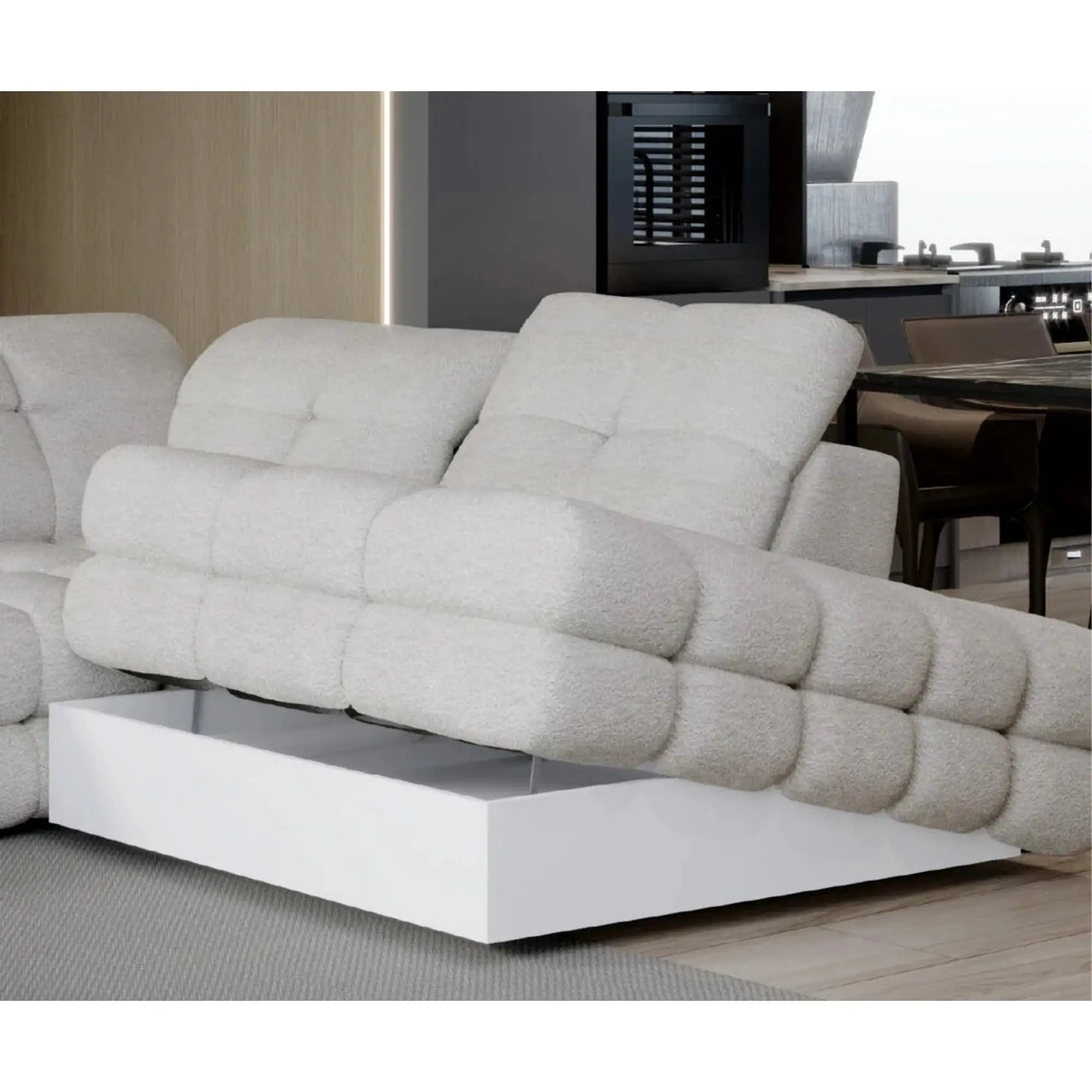 Coltar extensibil PORTO SANTORINI OCN-27305, galben