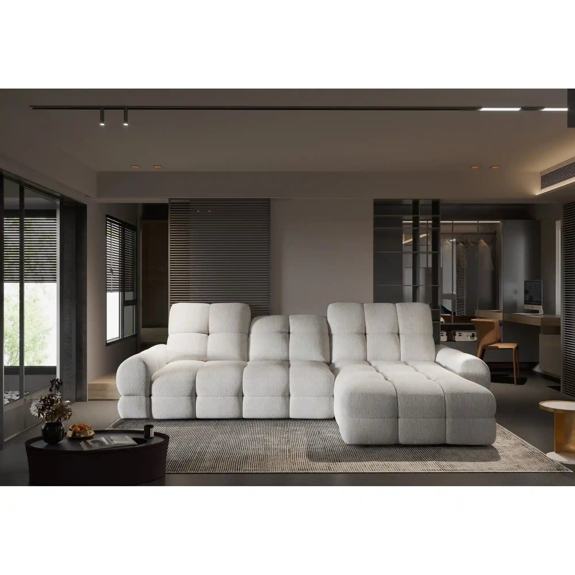 Coltar extensibil PORTO SANTORINI OCN-27309, gri