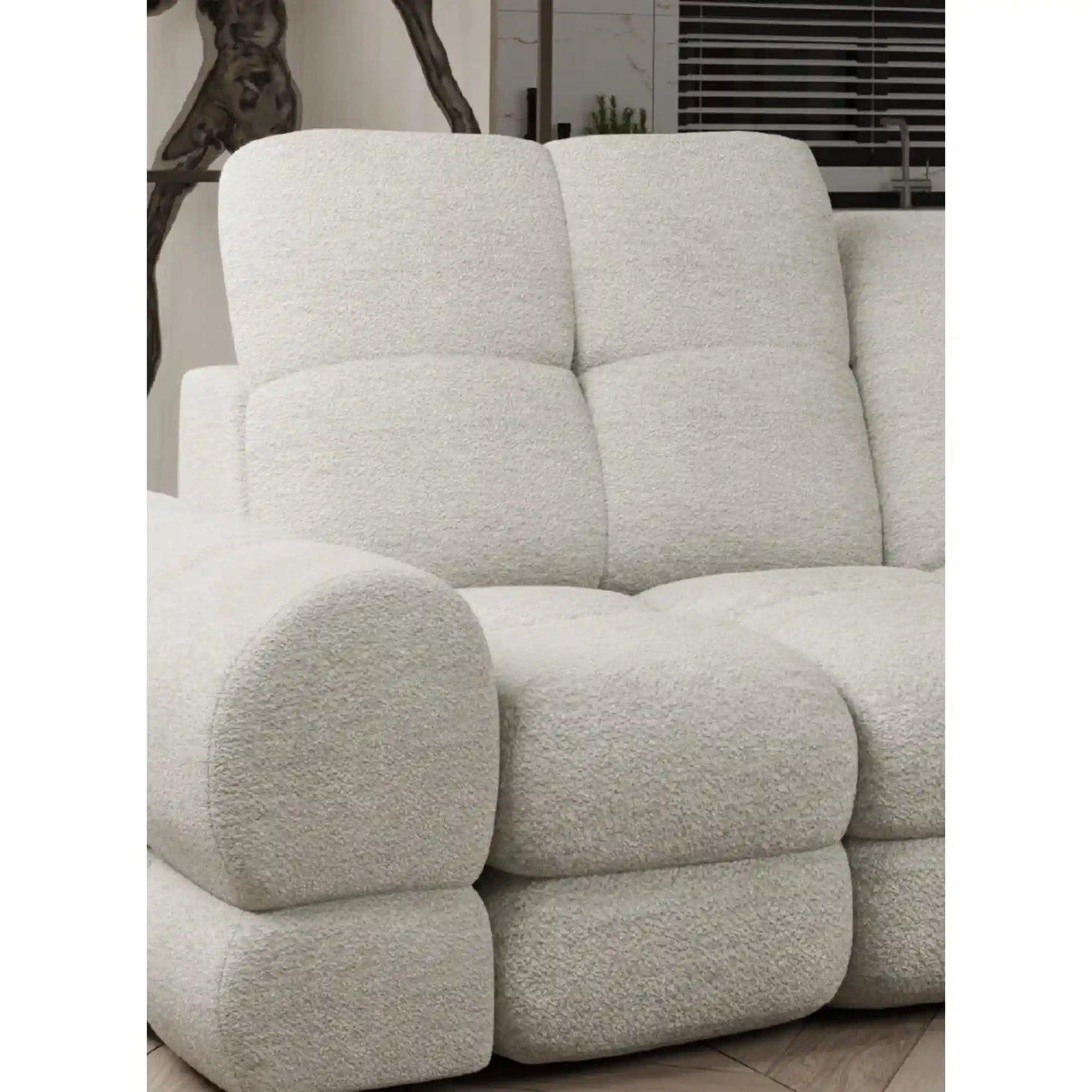 Coltar extensibil PORTO SANTORINI OCN-27312, crem deschis