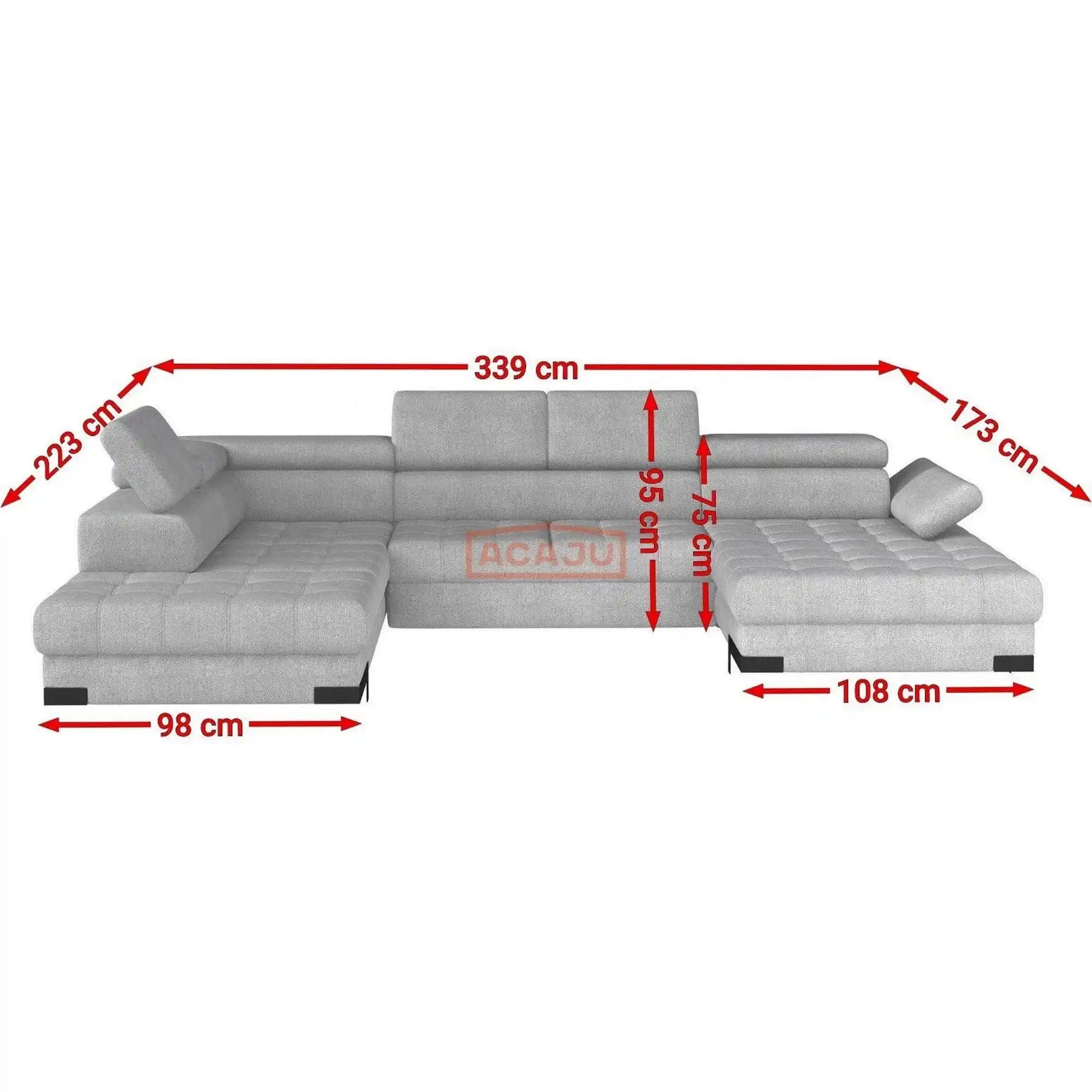 Coltar extensibil PORTO SANTORINI OCN-27323, turcoaz inchis