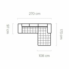 Coltar extensibil PORTO SANTORINI OCN-27342, bej