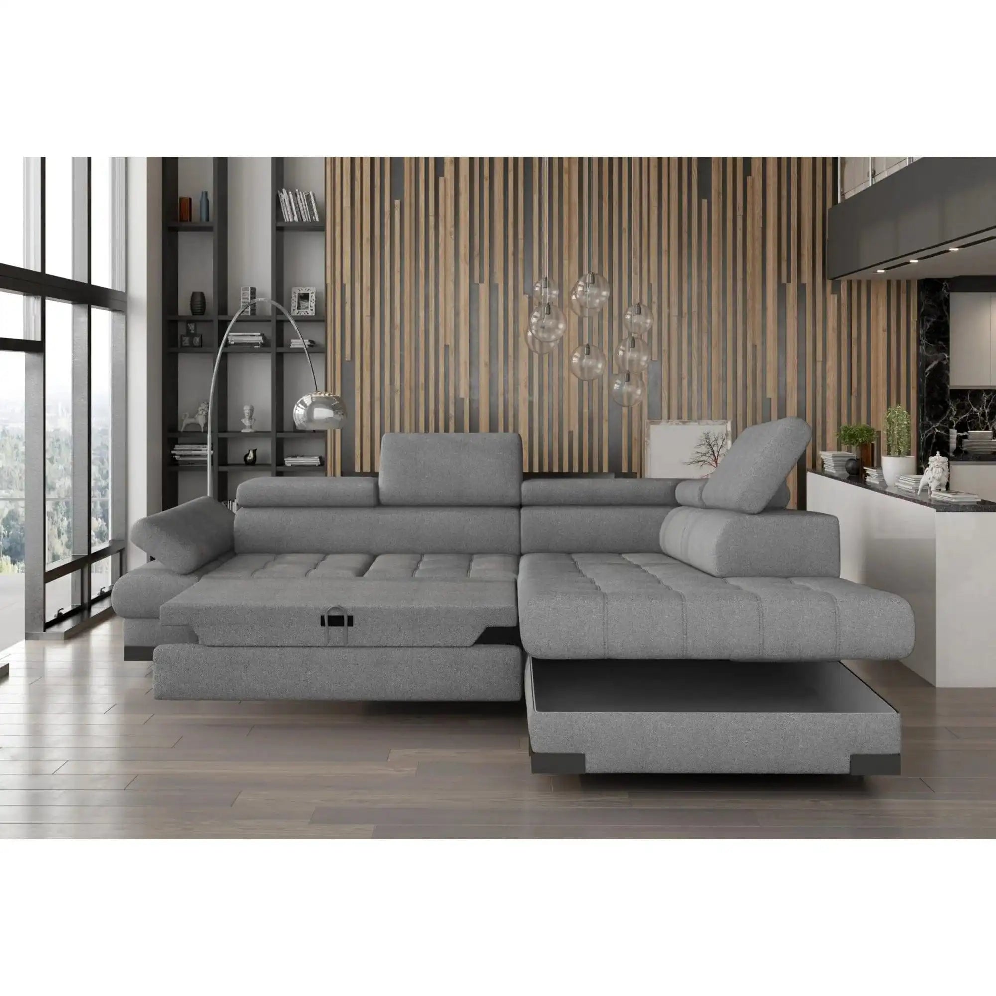 Coltar extensibil PORTO SANTORINI OCN-27346, verde marin