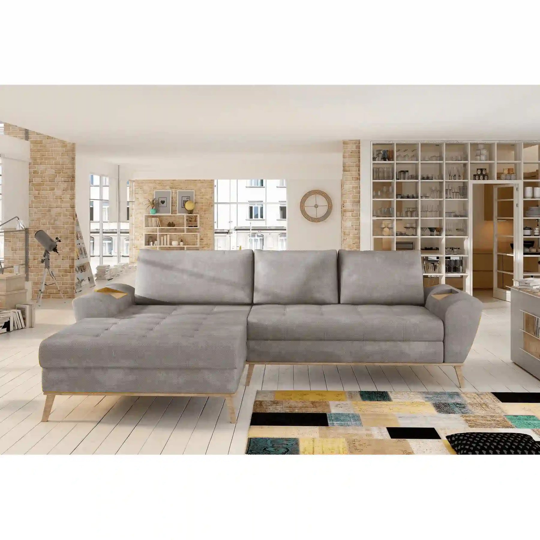 Coltar extensibil PORTO SANTORINI OCN-27350, verde inchis