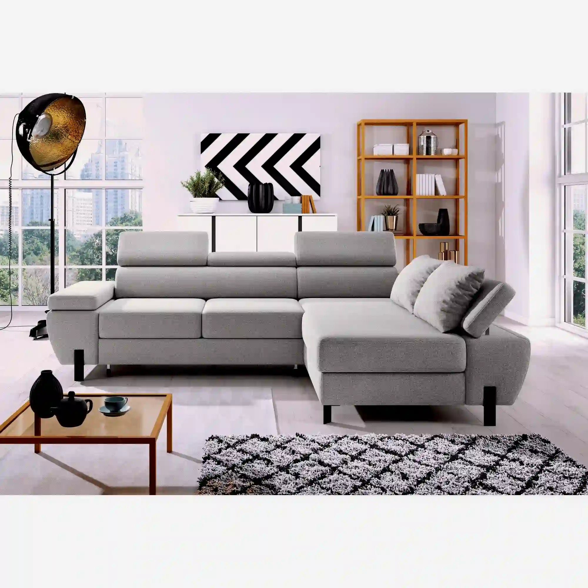 Coltar extensibil PORTO SANTORINI OCN-27353, maro