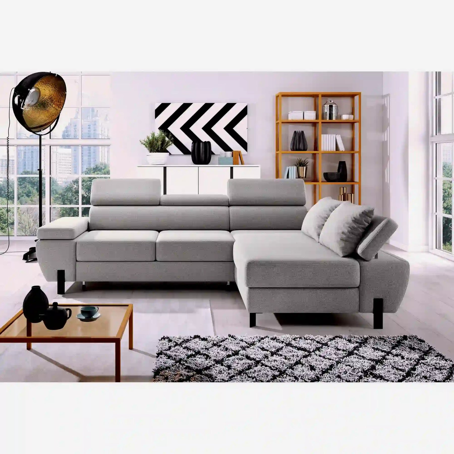 Coltar extensibil PORTO SANTORINI OCN-27353, maro