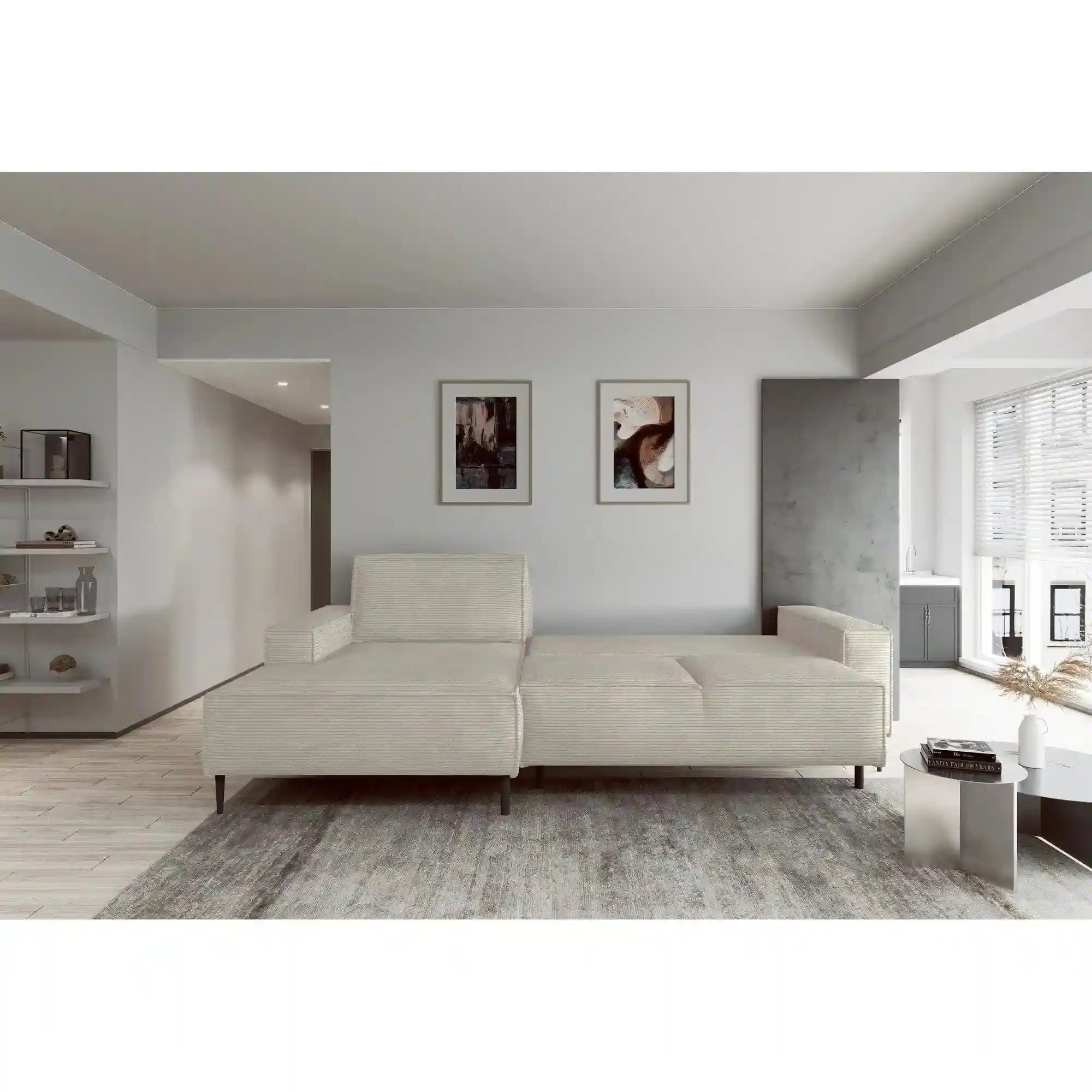 Coltar extensibil PORTO SANTORINI OCN-27355, bej deschis