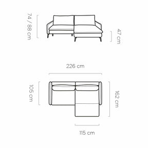 Coltar extensibil PORTO SANTORINI OCN-27356, crem