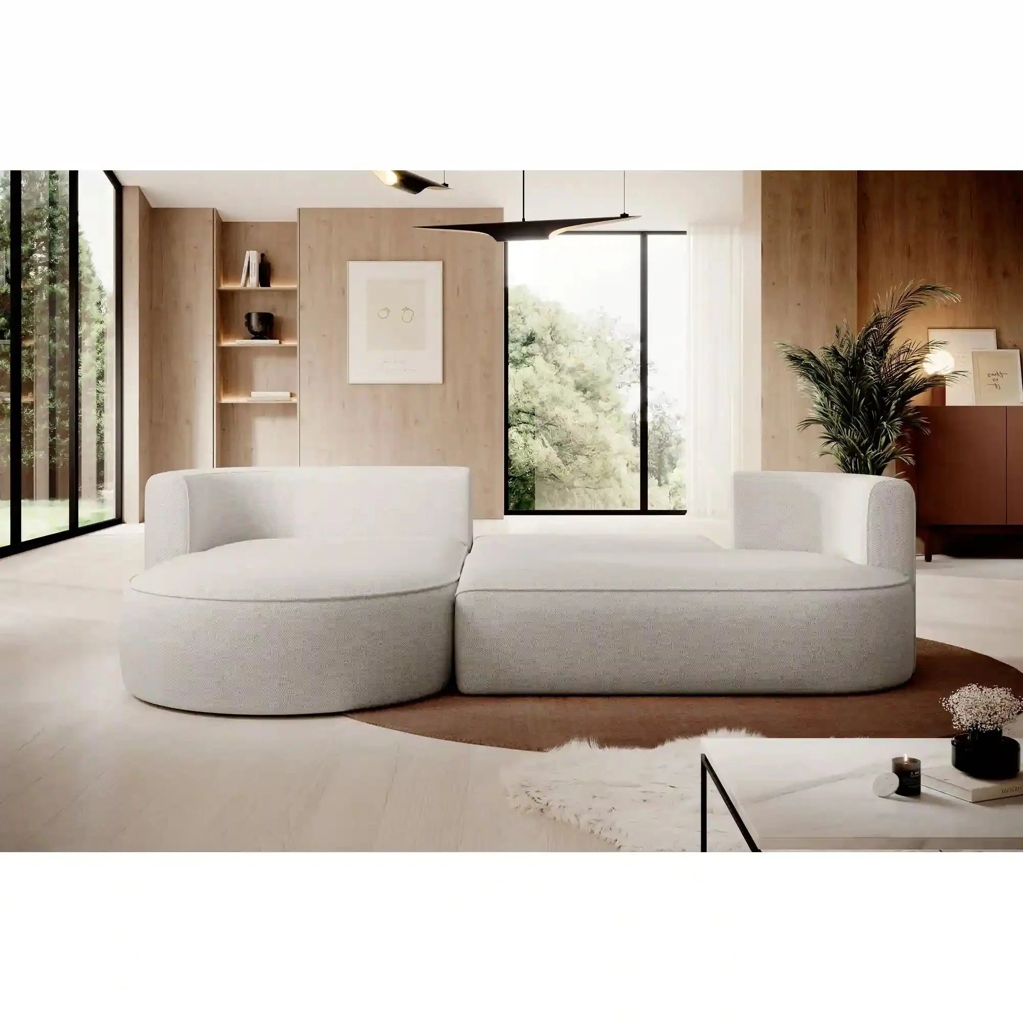 Coltar extensibil PORTO SANTORINI OCN-27367, crem