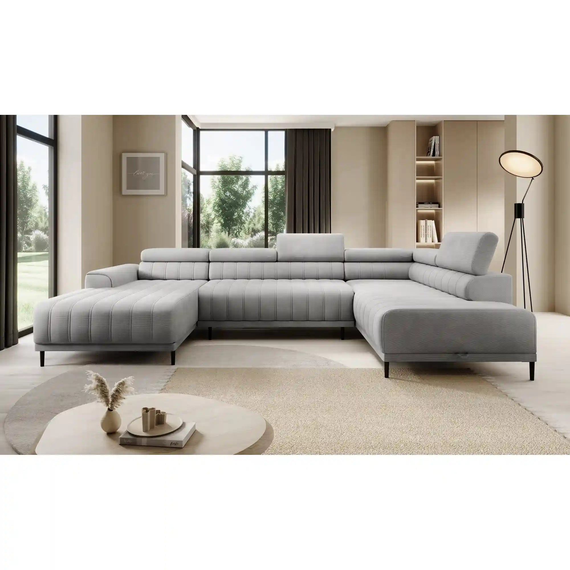 Coltar extensibil PORTO SANTORINI OCN-27368, gri