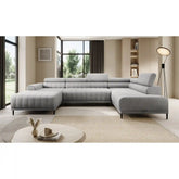 Coltar extensibil PORTO SANTORINI OCN-27368, gri