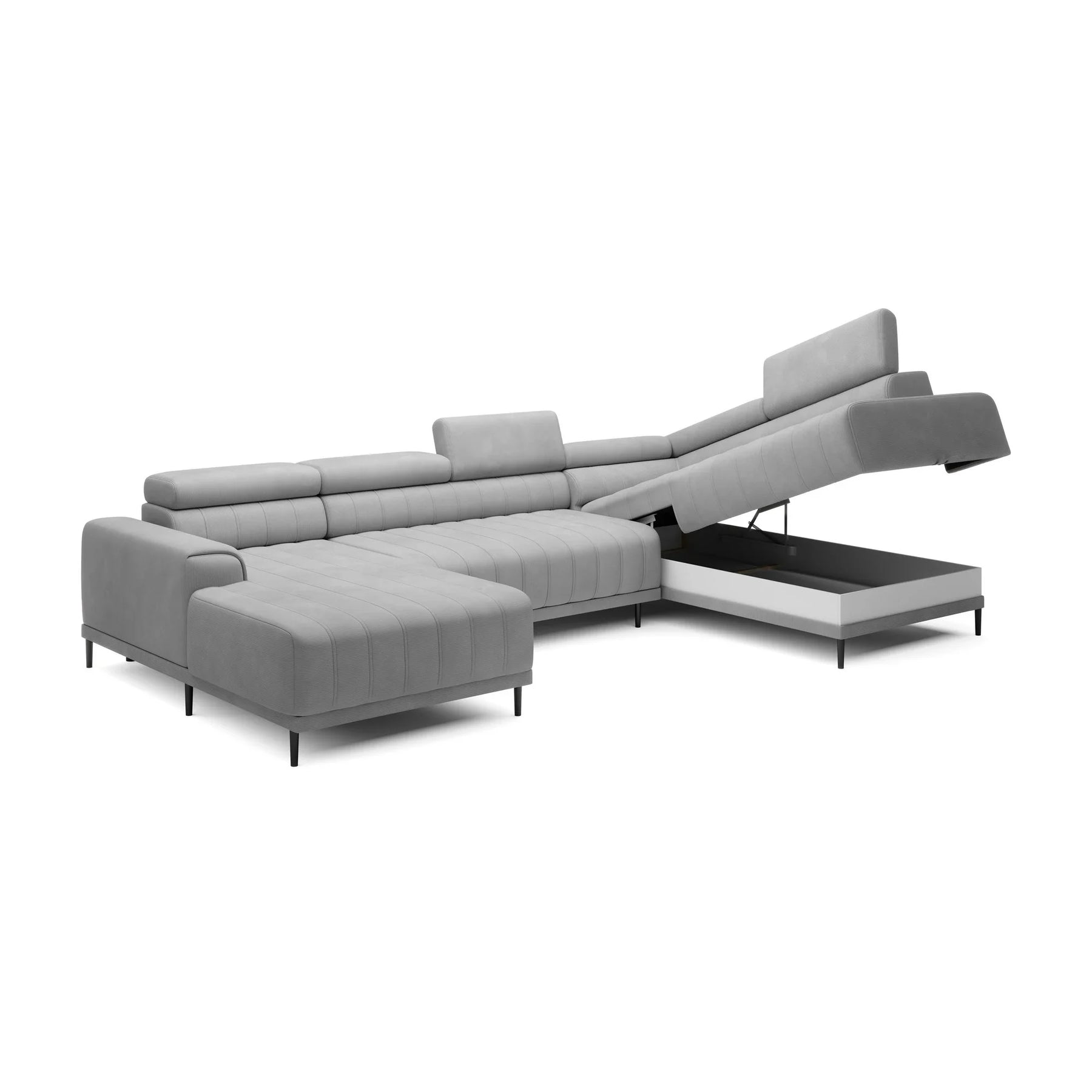 Coltar extensibil PORTO SANTORINI OCN-27368, gri