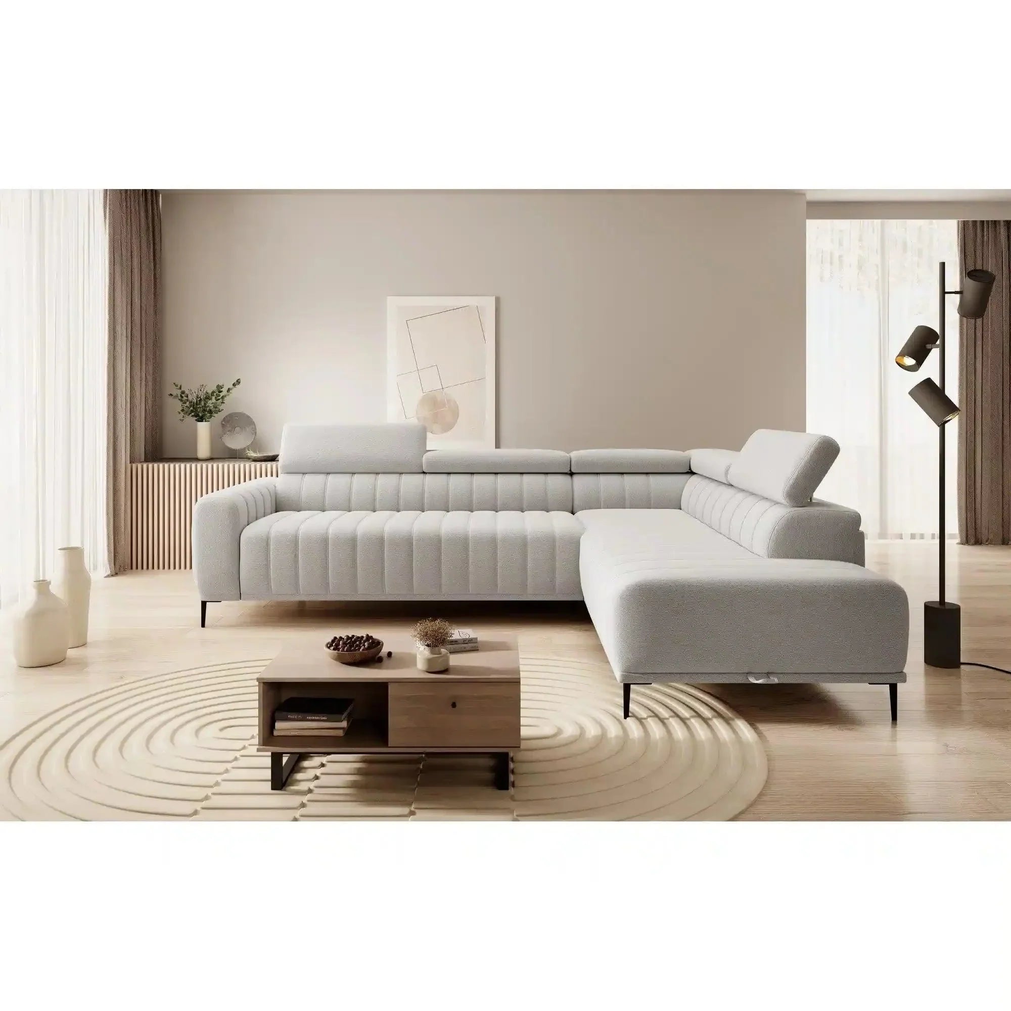 Coltar extensibil PORTO SANTORINI OCN-28086, gri grafit