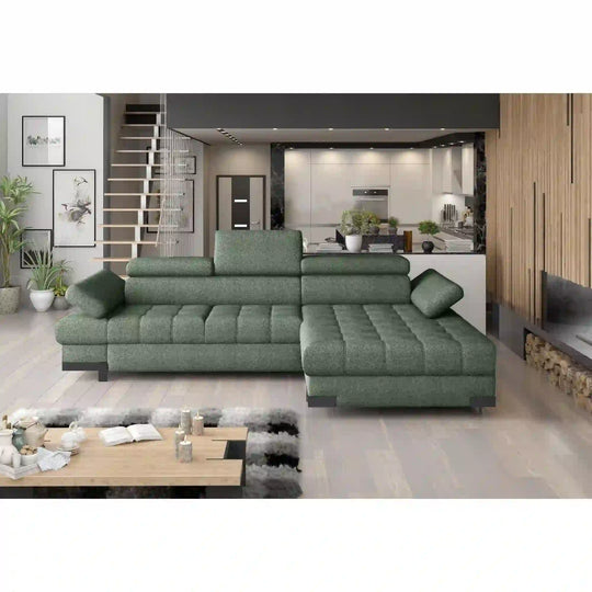 Coltar extensibil PORTO SANTORINI OCN-28054, verde inchis