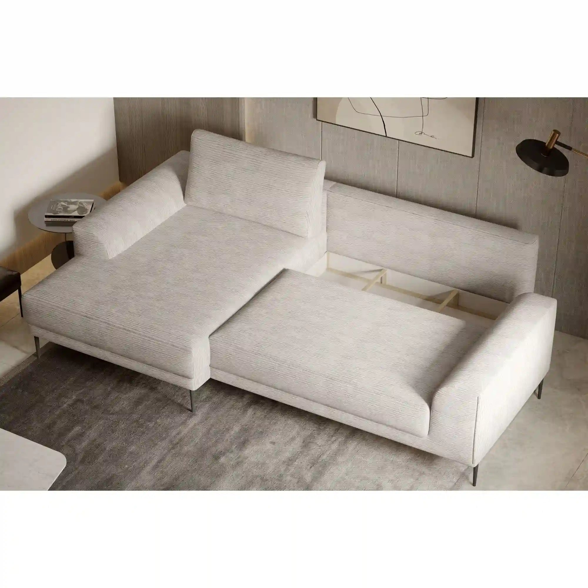 Coltar extensibil PORTO SANTORINI OCN-28051, gri