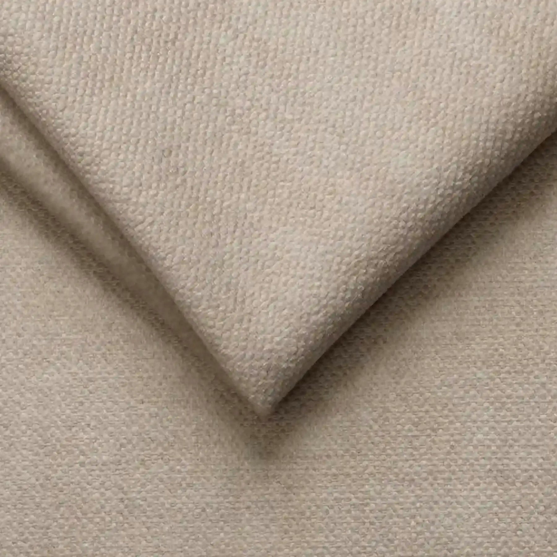 Coltar extensibil SELVA L, stofă catifelata/lemn/PAL, bej - Vogue 1, 263×223×95 cm