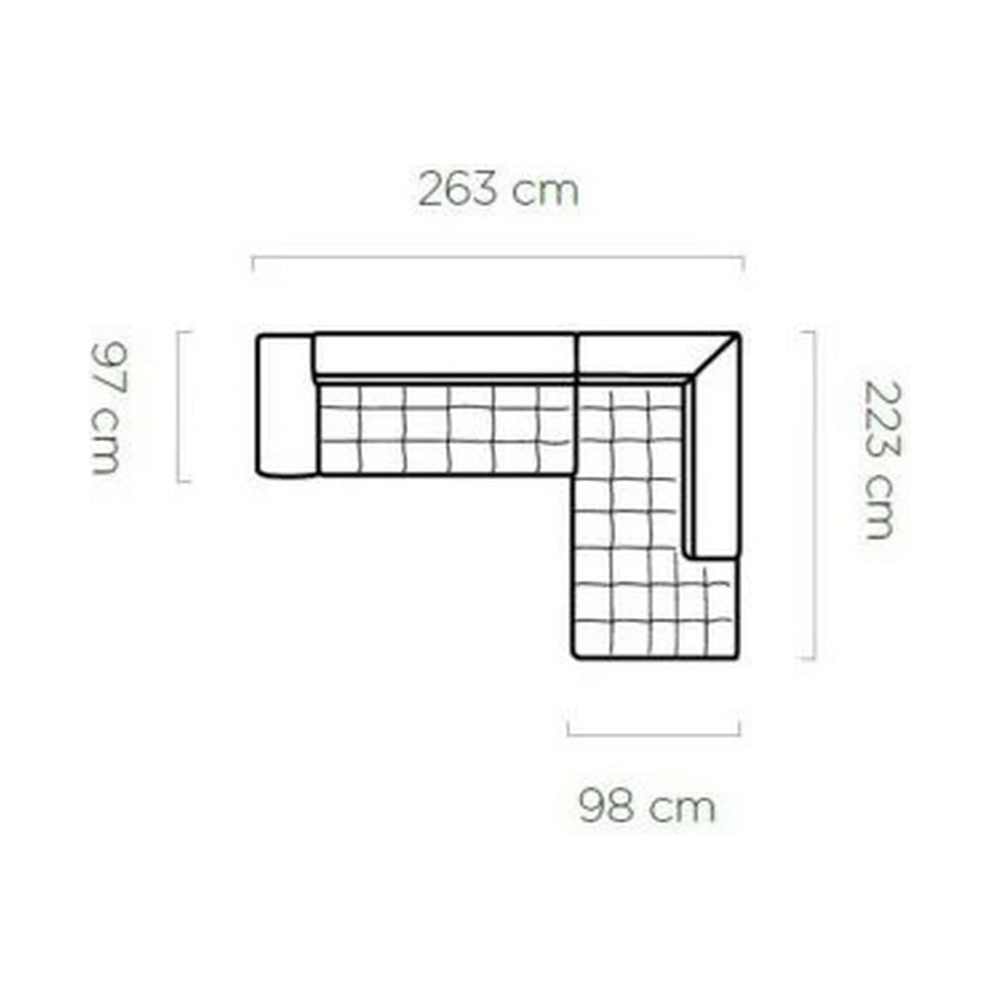 Coltar extensibil PORTO SANTORINI OCN-27265, gri