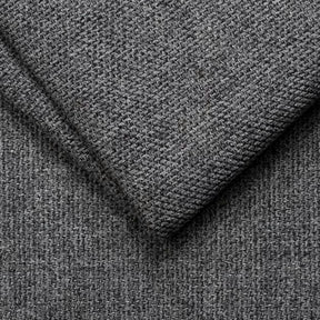 Coltar extensibil SELVA MINI, stofă clasică/lemn masiv/PAL, gri închis - Austin 19, 270×173×95 cm
