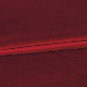 Coltar extensibil SOLANO, stofă catifelata/lemn de fag/PAL, rosu - Riviera 61, 260×167×83 cm