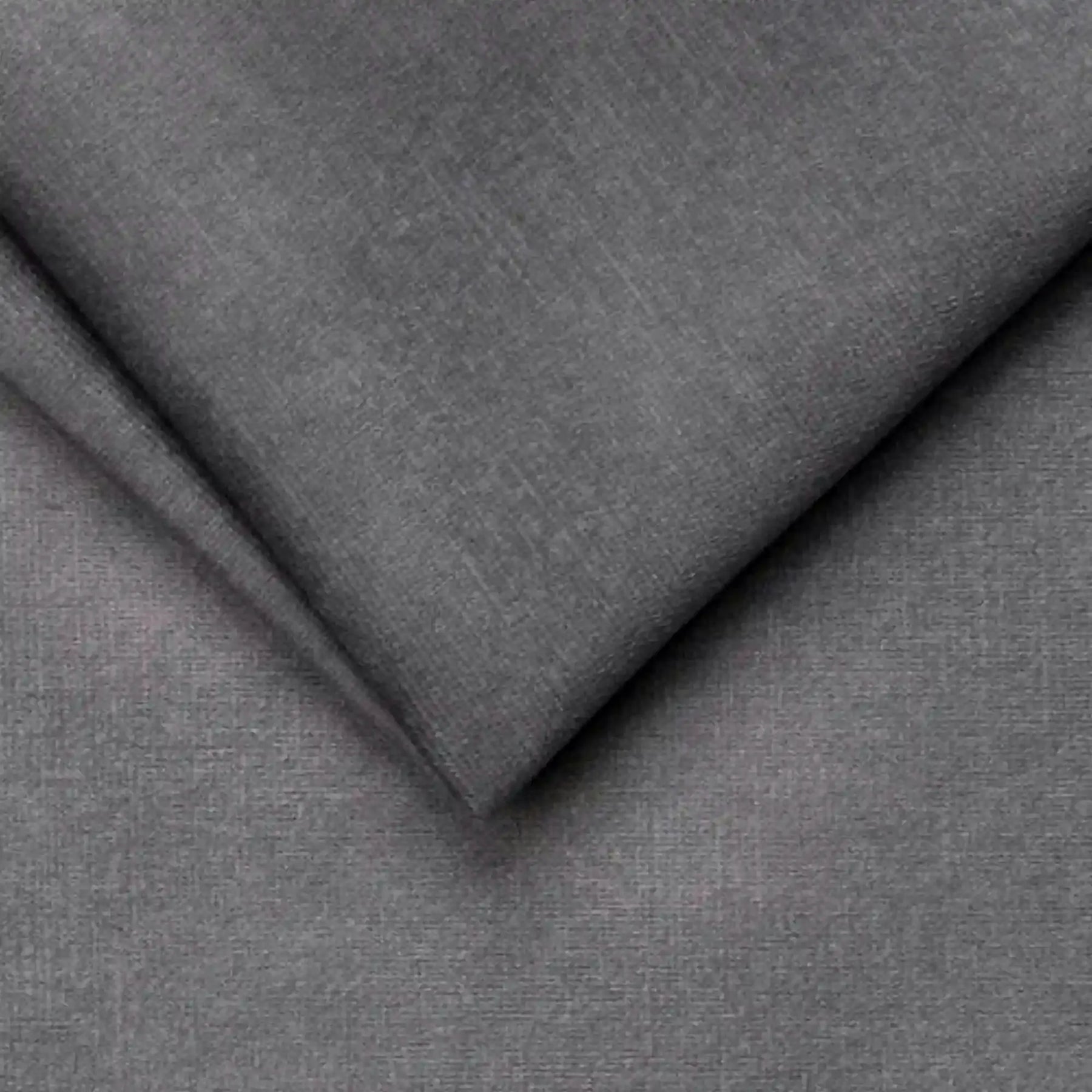 Coltar extensibil SOLANO, stofă catifelata/lemn de fag, gri - Palladium 16, 260×167×83 cm