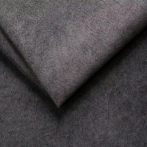 Coltar extensibil tip pat matrimonial GANDI 160, stofă catifelata/lemn masiv/PAL, gri antracit - Salvador 15, 301×204×99 cm