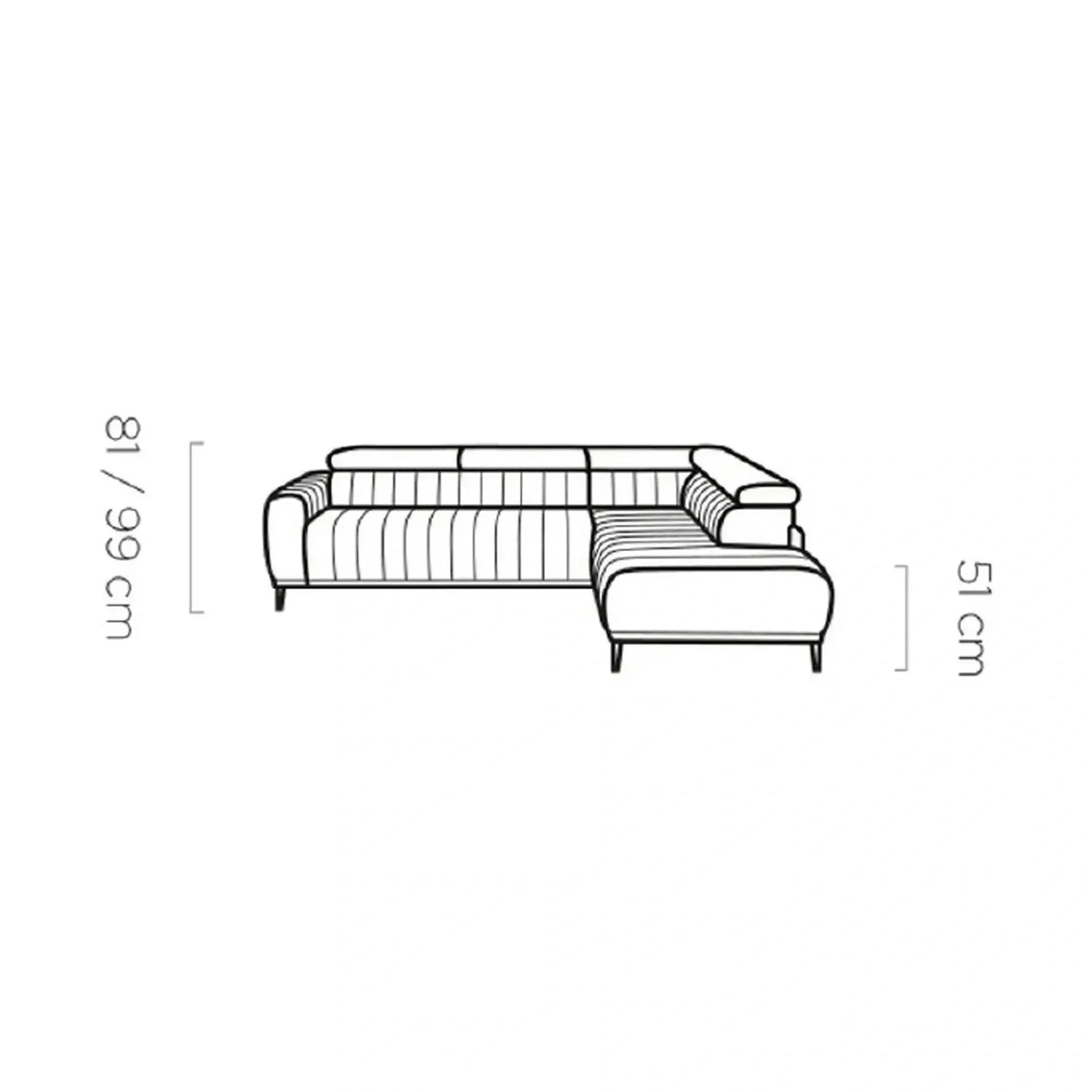 Coltar extensibil tip pat matrimonial GANDI 160, stofă catifelata/lemn masiv/PAL, gri antracit - Salvador 15, 301×204×99 cm