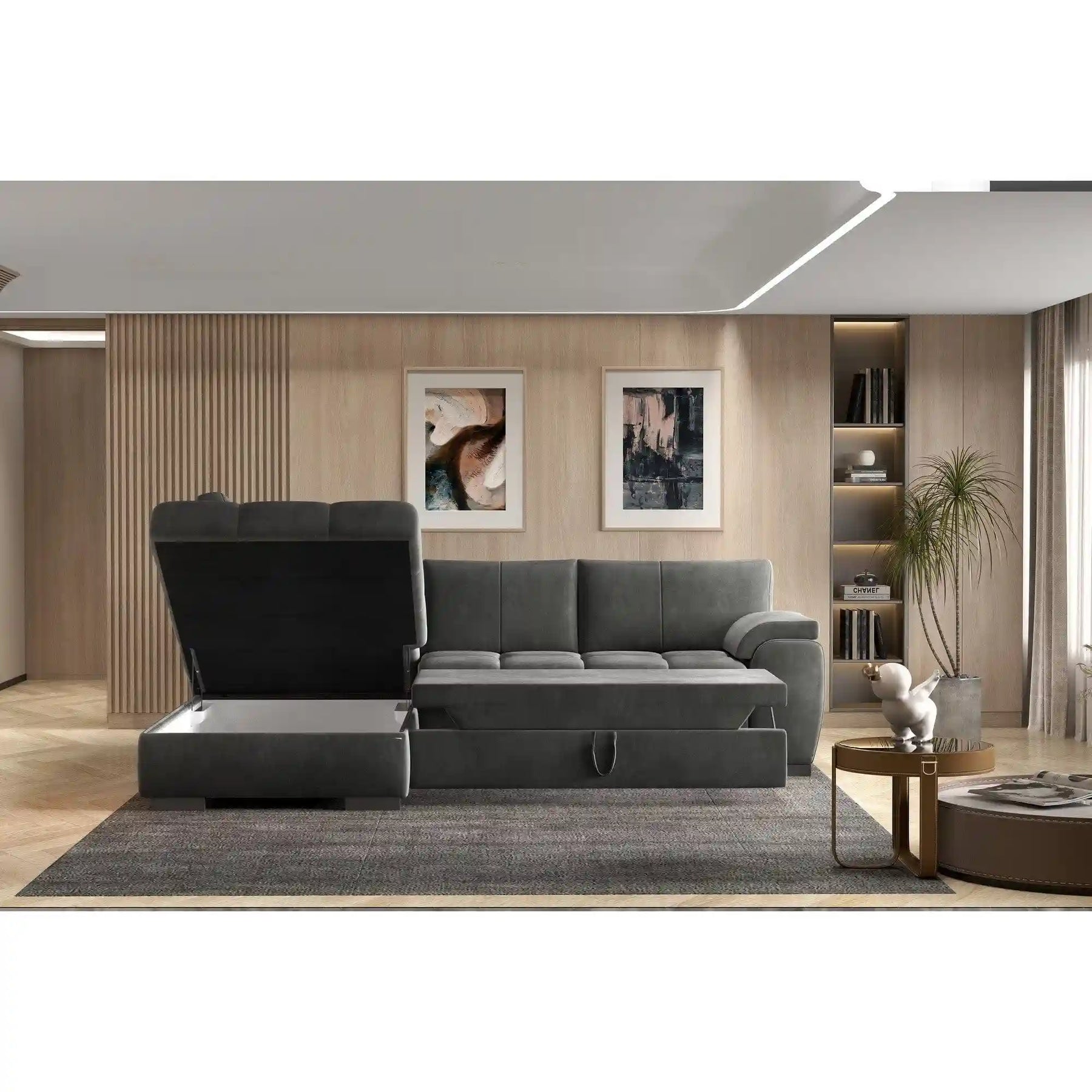 Coltar extensibil PORTO SANTORINI OCN-27263, turcoaz inchis