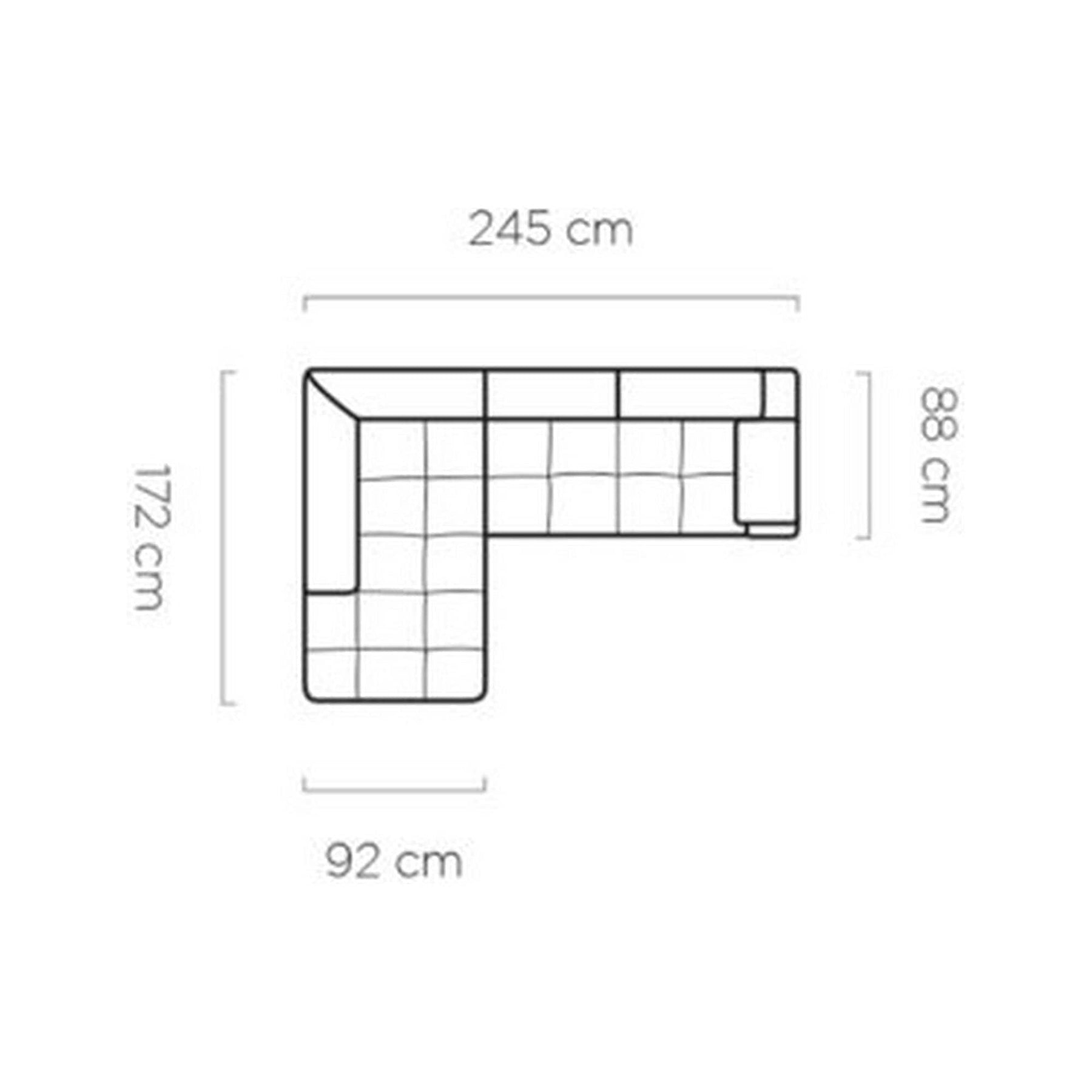 Coltar extensibil PORTO SANTORINI OCN-27261, caramiziu